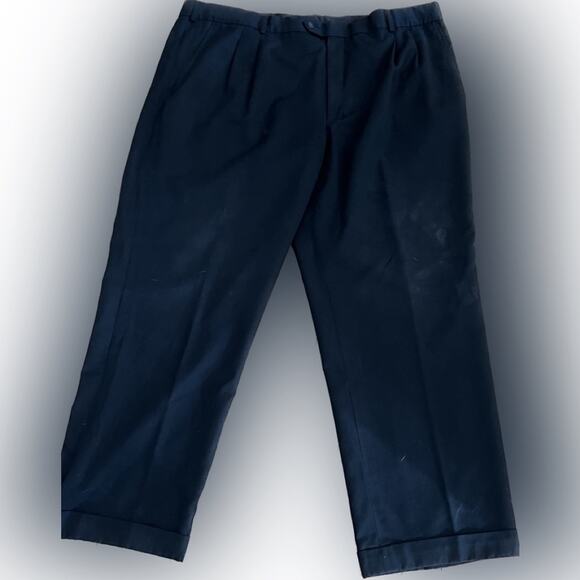 STAFFORD MENS DRESS PANTSIZE 44X30 (BLACK) - Picture 1 of 4